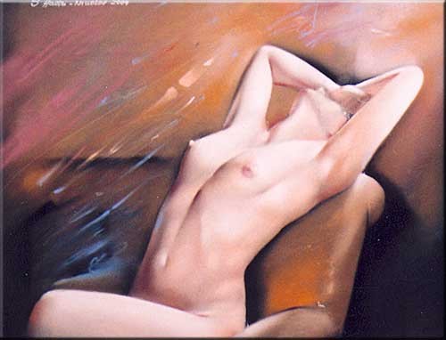 Stefan Hadzi-Nikolov' s nude painting