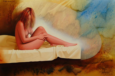 Stefan Hadzi-Nikolov' s nude painting for sale at Renoir - Art Gallery