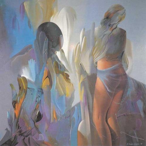 Stefan Hadzi-Nikolov' s nude painting