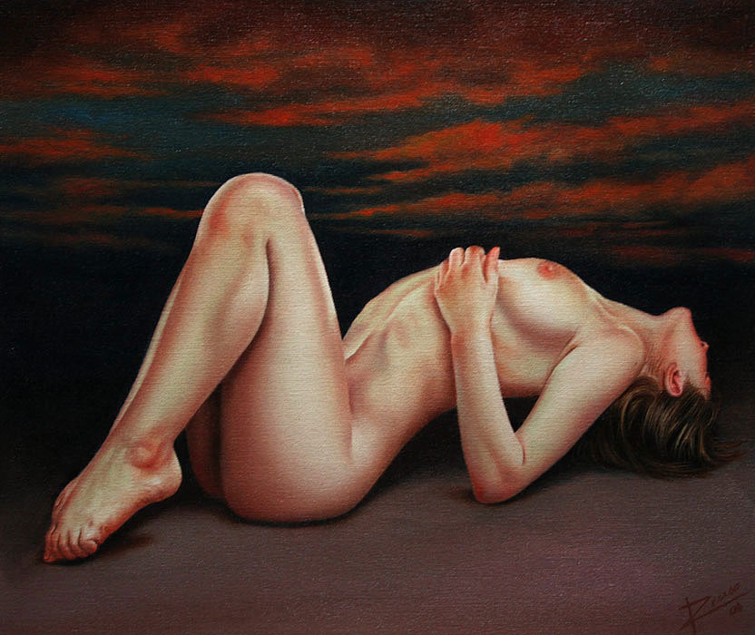 Nude models art by alexis nelson.